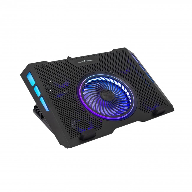 White Shark GCP-13 AURORA охлаждаща поставка за лаптоп, 5 вентилатора RGB White Shark GCP-13 AURORA охлаждаща поставка за лаптоп, 5 вентилатора RGB
