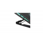White Shark GCP-13 AURORA охлаждаща поставка за лаптоп, 5 вентилатора RGB White Shark GCP-13 AURORA охлаждаща поставка за лаптоп, 5 вентилатора RGB