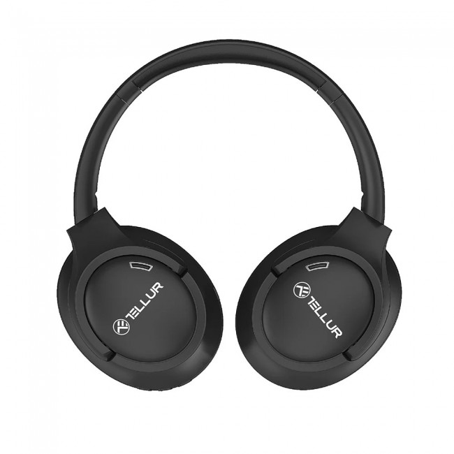 Tellur VIBE TLL511471 – Bluetooth слушалки Over-Ear с активно шумопотискане ANC, черни Tellur VIBE TLL511471 – Bluetooth слушалки Over-Ear с активно шумопотискане ANC, черни
