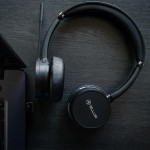 Tellur Voice Pro стерео слушалки, Bluetooth, USB-A донгъл, черен Tellur Voice Pro стерео слушалки, Bluetooth, USB-A донгъл, черен