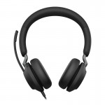 Jabra Evolve2 40 SE жични стерео слушалки USB-C/USB-A, Microsoft Teams, черни Jabra Evolve2 40 SE жични стерео слушалки USB-C/USB-A, Microsoft Teams, черни