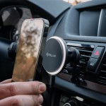 Tellur TLL151431 безжично зарядно за кола, съвместимо с MagSafe, 15W, черно Tellur TLL151431 безжично зарядно за кола, съвместимо с MagSafe, 15W, черно