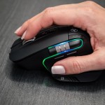 Tellur Shade безжична оптична мишка, 3200 DPI, черен