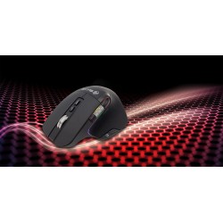 Tellur Shade безжична оптична мишка, 3200 DPI, черен
