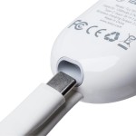 Tellur TLL151441 безжично зарядно устройство с power bank 1200 mAh за Apple Watch, бяло