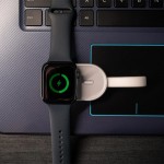 Tellur TLL151441 безжично зарядно устройство с power bank 1200 mAh за Apple Watch, бяло
