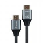 Tellur TLL312011 High Speed HDMI 2.0 кабел, 4K, 18Gbps, Ethernet, ARC, 3 м, черен Tellur TLL312011 High Speed HDMI 2.0 кабел, 4K, 18Gbps, Ethernet, ARC, 3 м, черен