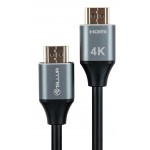 Tellur TLL312021 High Speed HDMI 2.0 кабел, 4K, 18Gbps, Ethernet, 5 м, черен Tellur TLL312021 High Speed HDMI 2.0 кабел, 4K, 18Gbps, Ethernet, 5 м, черен