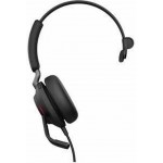 Jabra Evolve2 40 SE Mono USB-C UC жична слушалка с удължителен кабел Jabra Evolve2 40 SE Mono USB-C UC жична слушалка с удължителен кабел