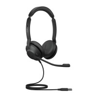 Jabra Evolve2 30 UC Stereo USB-A жични слушалки, черни