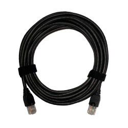 Jabra 14302-26 Ethernet кабел RJ45 Cat5e, 4.57 м (15 ft), черен