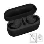 Jabra Evolve2 Buds – безжични True Wireless слушалки с USB-C, UC и безжична зарядна подложка, черни Jabra Evolve2 Buds – безжични True Wireless слушалки с USB-C, UC и безжична зарядна подложка, черни