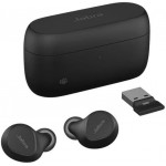 Jabra Evolve2 Buds True Wireless USB-A MS с безжична зарядна подложка, черни Jabra Evolve2 Buds True Wireless USB-A MS с безжична зарядна подложка, черни