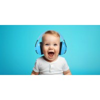 Tellur TLL491271 предпазни антифони за деца с шумопотискане, сини