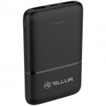 Tellur TLL158471 външна батерия 5000mAh, 2xUSB, USB-C и MicroUSB, черна Tellur TLL158471 външна батерия 5000mAh, 2xUSB, USB-C и MicroUSB, черна