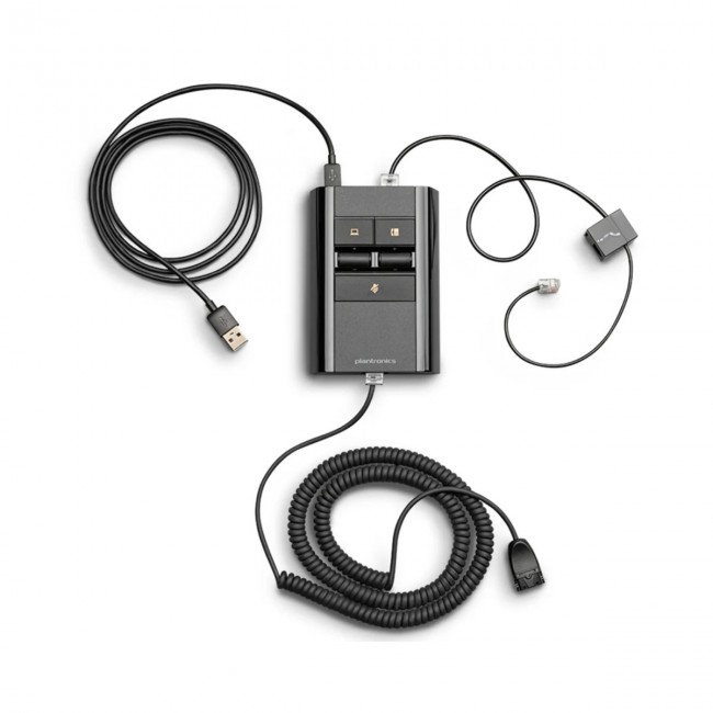 HP Poly MDA524 QD USB-C аудиопревключвател за слушалки HP Poly MDA524 QD USB-C аудиопревключвател за слушалки