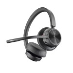 HP Poly VOYAGER 4320 MS UC Stereo, USB-C – стерео безжични слушалки с BT700 HP Poly VOYAGER 4320 MS UC Stereo, USB-C – стерео безжични слушалки с BT700