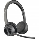 HP Poly VOYAGER 4320 MS UC Stereo, USB-C – стерео безжични слушалки с BT700 HP Poly VOYAGER 4320 MS UC Stereo, USB-C – стерео безжични слушалки с BT700