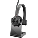 HP Poly VOYAGER 4310 MS UC Mono със зарядна стойка, USB-A HP Poly VOYAGER 4310 MS UC Mono със зарядна стойка, USB-A
