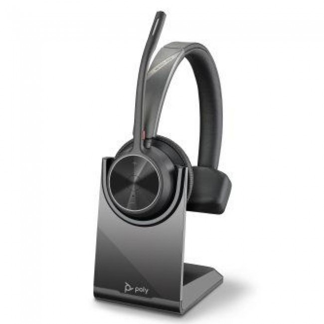 HP Poly VOYAGER 4310 MS UC Mono със зарядна стойка, USB-C – Microsoft Teams HP Poly VOYAGER 4310 MS UC Mono със зарядна стойка, USB-C – Microsoft Teams