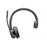 HP Poly VOYAGER 4310 UC Mono със зарядна стойка, USB-A HP Poly VOYAGER 4310 UC Mono със зарядна стойка, USB-A