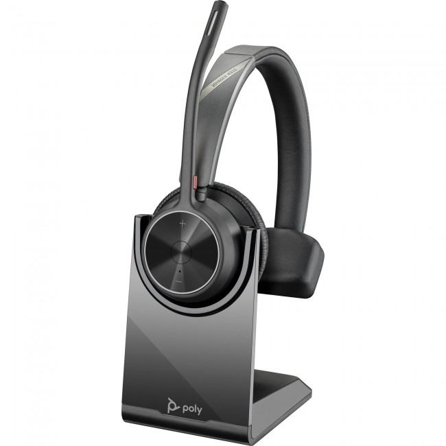 HP Poly VOYAGER 4310 UC Mono със зарядна стойка, USB-C – безжична Bluetooth слушалка с BT700 адаптер HP Poly VOYAGER 4310 UC Mono със зарядна стойка, USB-C – безжична Bluetooth слушалка с BT700 адаптер