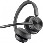 HP Poly Voyager 4320-M Microsoft Teams Stereo USB-C слушалки с BT700 адаптер и зарядна стойка