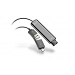 Poly DA75 USB-A/C адаптер към Quick Disconnect, черен, 786C6AA Poly DA75 USB-A/C адаптер към Quick Disconnect, черен, 786C6AA
