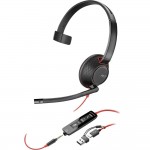 HP Poly Blackwire 5210 USB-C (BULK), WW слушалки HP Poly Blackwire 5210 USB-C (BULK), WW слушалки