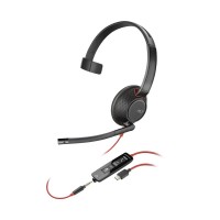 HP Poly Blackwire 5210 моно слушалка, USB-C и 3.5 мм жак