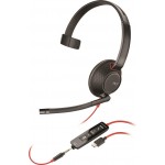 HP Poly Blackwire 5210 USB-A (Bulk) WW – моно слушалка