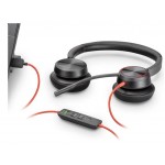 HP Poly BLACKWIRE C5220 USB-A (BULK), WW – жични стерео слушалки с USB-A и 3,5 мм жак HP Poly BLACKWIRE C5220 USB-A (BULK), WW – жични стерео слушалки с USB-A и 3,5 мм жак