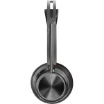 HP Poly VOYAGER Focus 2 UC стерео слушалки с USB-C, Bluetooth и активно шумопотискане