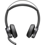 HP Poly VOYAGER Focus 2 UC стерео слушалки с USB-C, Bluetooth и активно шумопотискане