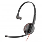 HP Poly BLACKWIRE C3215 моно слушалка, USB-C и 3.5 мм жак HP Poly BLACKWIRE C3215 моно слушалка, USB-C и 3.5 мм жак