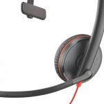 HP Poly BLACKWIRE C3215 моно слушалка, USB-C и 3.5 мм жак HP Poly BLACKWIRE C3215 моно слушалка, USB-C и 3.5 мм жак