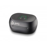 HP Poly Voyager Free 60+ UC 7Y8G3AA Bluetooth слушалки тапи с USB-A адаптер и тъчскрийн калъф, черни HP Poly Voyager Free 60+ UC 7Y8G3AA Bluetooth слушалки тапи с USB-A адаптер и тъчскрийн калъф, черни