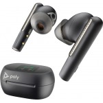 HP Poly Voyager Free 60+ UC 7Y8G3AA Bluetooth слушалки тапи с USB-A адаптер и тъчскрийн калъф, черни HP Poly Voyager Free 60+ UC 7Y8G3AA Bluetooth слушалки тапи с USB-A адаптер и тъчскрийн калъф, черни