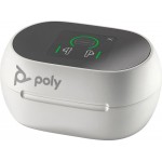HP Poly Voyager Free 60+ UC слушалки тапи, Bluetooth, USB-C, бели, с тъчскрийн калъф за зареждане HP Poly Voyager Free 60+ UC слушалки тапи, Bluetooth, USB-C, бели, с тъчскрийн калъф за зареждане