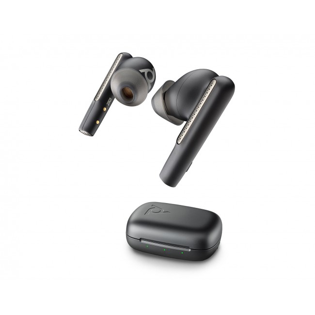 HP Poly Voyager Free 60 UC – безжични Bluetooth слушалки тапи с USB-C BT700 адаптер и базов калъф за зареждане, Carbon Black, 7Y8H4AA HP Poly Voyager Free 60 UC – безжични Bluetooth слушалки тапи с USB-C BT700 адаптер и базов калъф за зареждане, Carbon Black, 7Y8H4AA