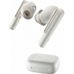 Poly Voyager Free 60 UC M White Sand (7Y8L6AA) – Bluetooth тапи с USB-C BT700 адаптер и базов калъф за зареждане Poly Voyager Free 60 UC M White Sand (7Y8L6AA) – Bluetooth тапи с USB-C BT700 адаптер и базов калъф за зареждане
