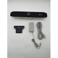 Poly Studio P15 4K видеобар, 3-микрофонен масив, 90° FoV, 4x цифрово увеличение, NoiseBlockAI и Acoustic Fence, Microsoft Teams и Zoom, USB