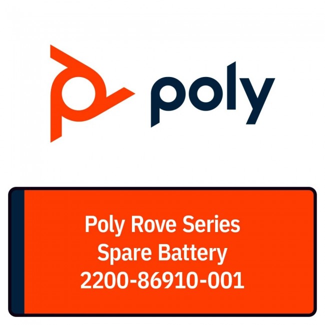 Poly Rove 85W99AA литиево-йонна презареждаема батерия