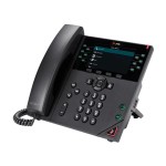 Poly VVX 450 12-линеен IP телефон с поддръжка на PoE – 8B1L7AA