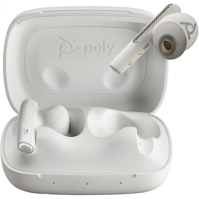 Poly Voyager Free 60 UC заряден калъф, бял Poly Voyager Free 60 UC заряден калъф, бял