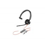Poly Blackwire 3310 слушалка за Microsoft Teams с USB-C/A адаптер, TAA, 760Q7AA Poly Blackwire 3310 слушалка за Microsoft Teams с USB-C/A адаптер, TAA, 760Q7AA