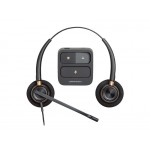 Poly EncorePro 520 QD дуо слушалки с микрофон, Quick Disconnect, черни, 783P7AA