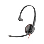 Poly Blackwire 3210 моно слушалка USB-A – жична USB слушалка с микрофон Poly Blackwire 3210 моно слушалка USB-A – жична USB слушалка с микрофон