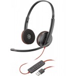 Poly Blackwire 3220 Stereo USB-A слушалки с микрофон