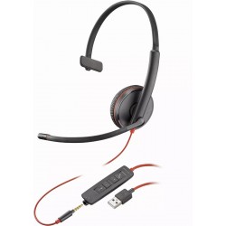 Poly Blackwire 3215 Monaural USB-A моно слушалка